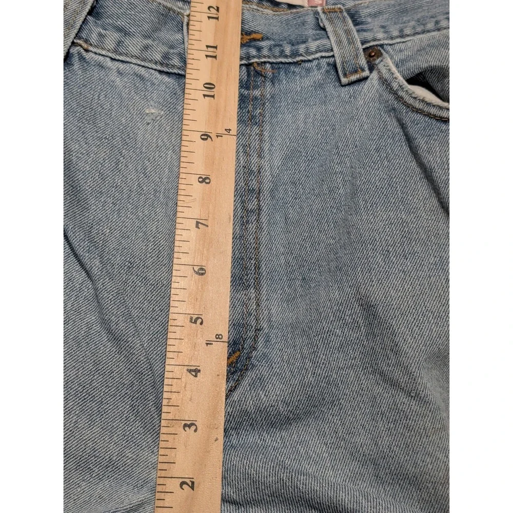 Levi's Jeans Mens 36x30 Blue 512 Slim Fit Distressed Light Wash Vintage Grunge‎